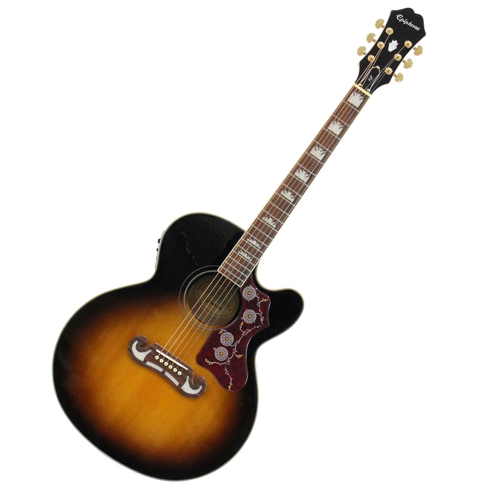 Epiphone J-200 EC Studio Vintage Sunburst エレクトリックアコースティックギター
