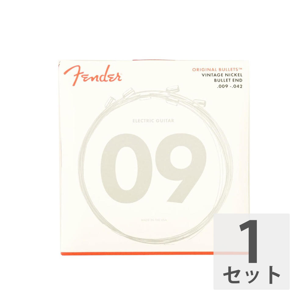 Fender Pure Nickel Bullet End 3150L 9-42 エレキギター弦