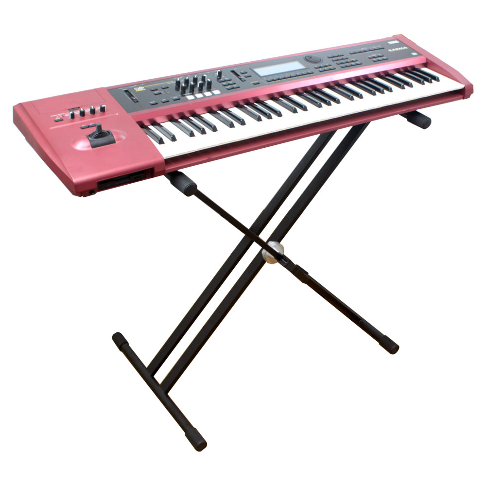 【訳あり】 Dicon Audio KS-020 Keyboard Stand X型キーボードスタンド ダブルレッグ アウトレット 使用イメージ