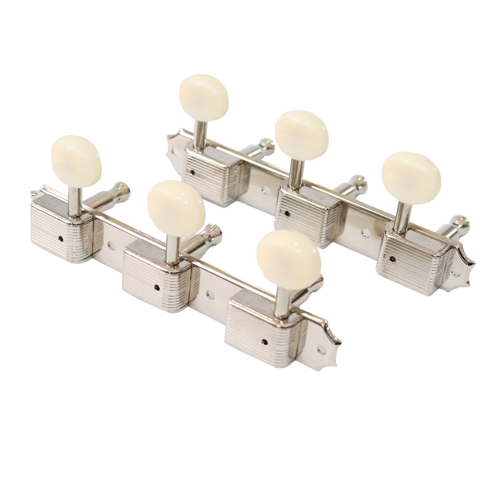 KLUSON 3 per plate/PB/Nickel/No Letter/Eyelet ギターペグ