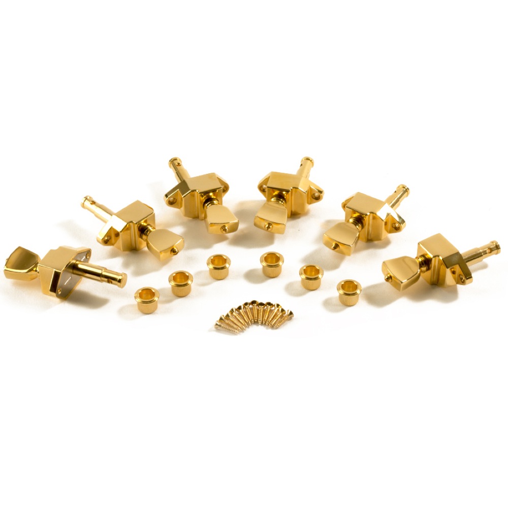 KLUSON 6 in Line/MB/Gold/FIREBIRD/SET ギターペグ