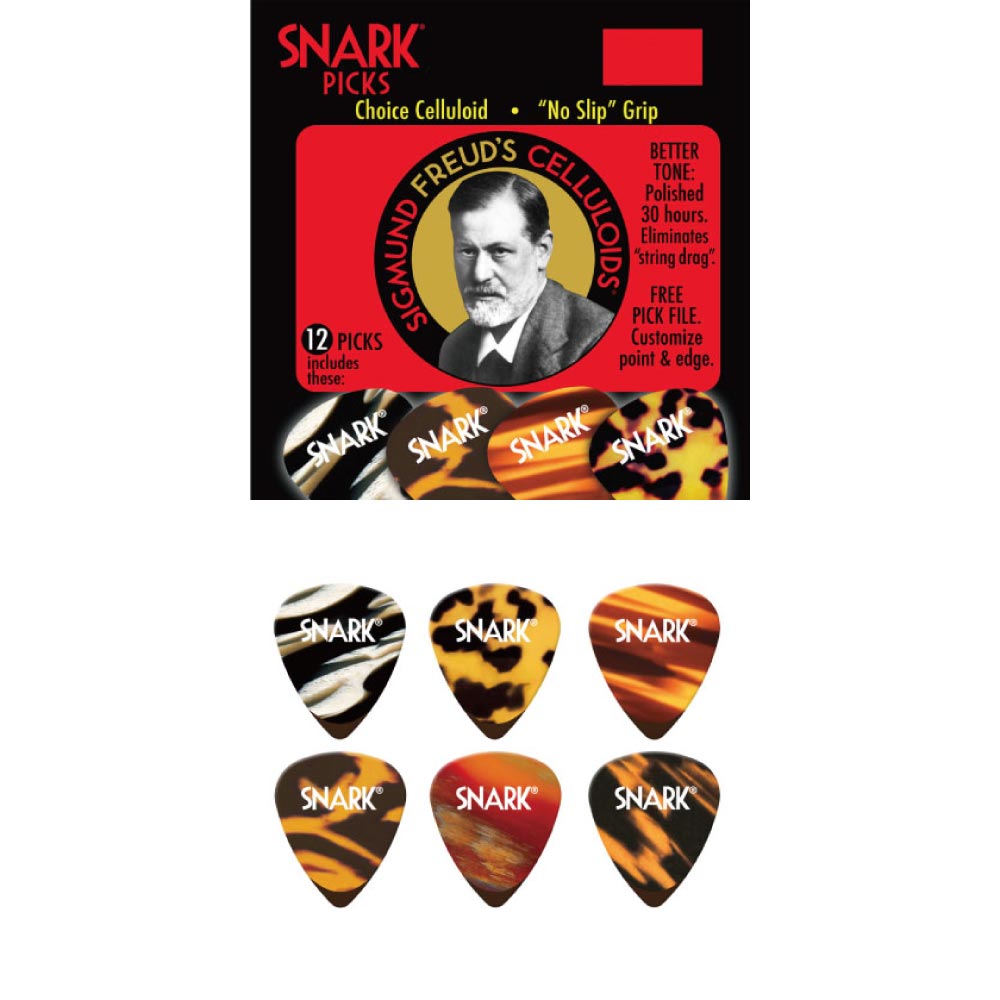 SNARK 100C Celluloids 1.0mm HEAVY ギターピック 12枚入