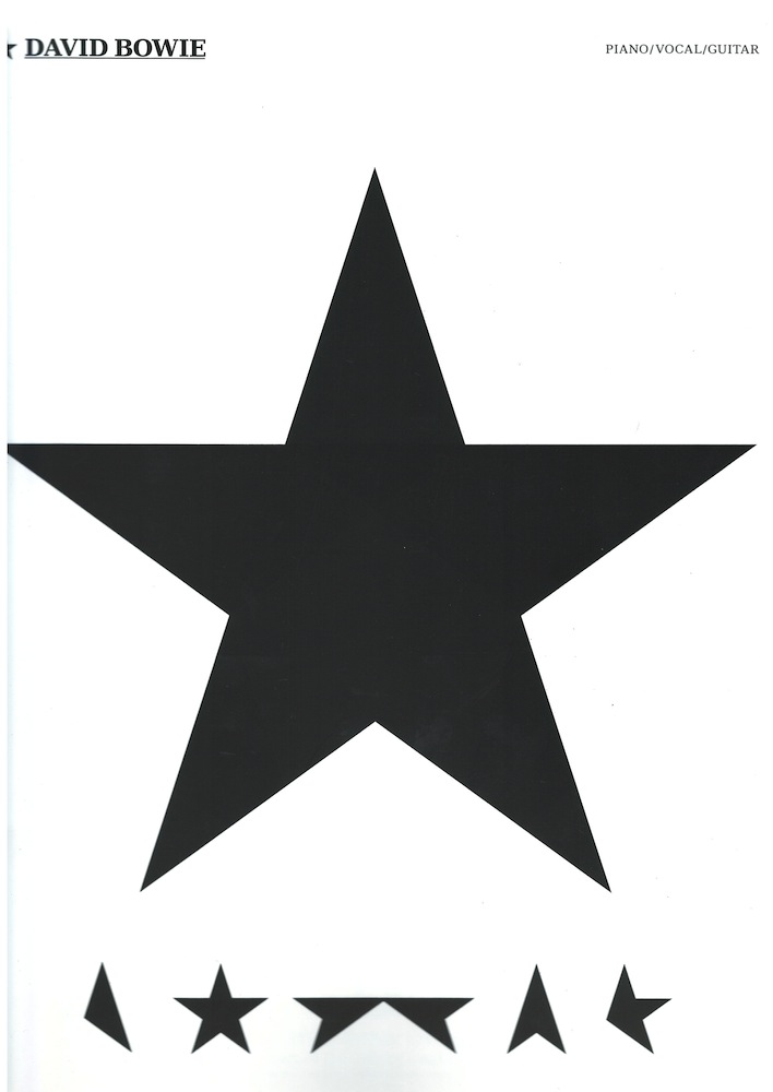DAVID BOWIE BLACKSTAR ピアノ・ギター・ピアノ スコアブック シンコーミュージック