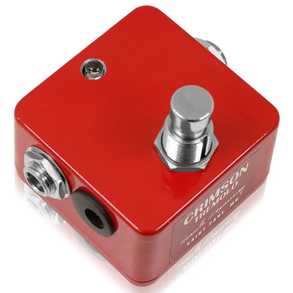 Henretta Engineering ヘンレッタエンジニアリング Crimson Tremolo ギターエフェクター 本体画像 斜め