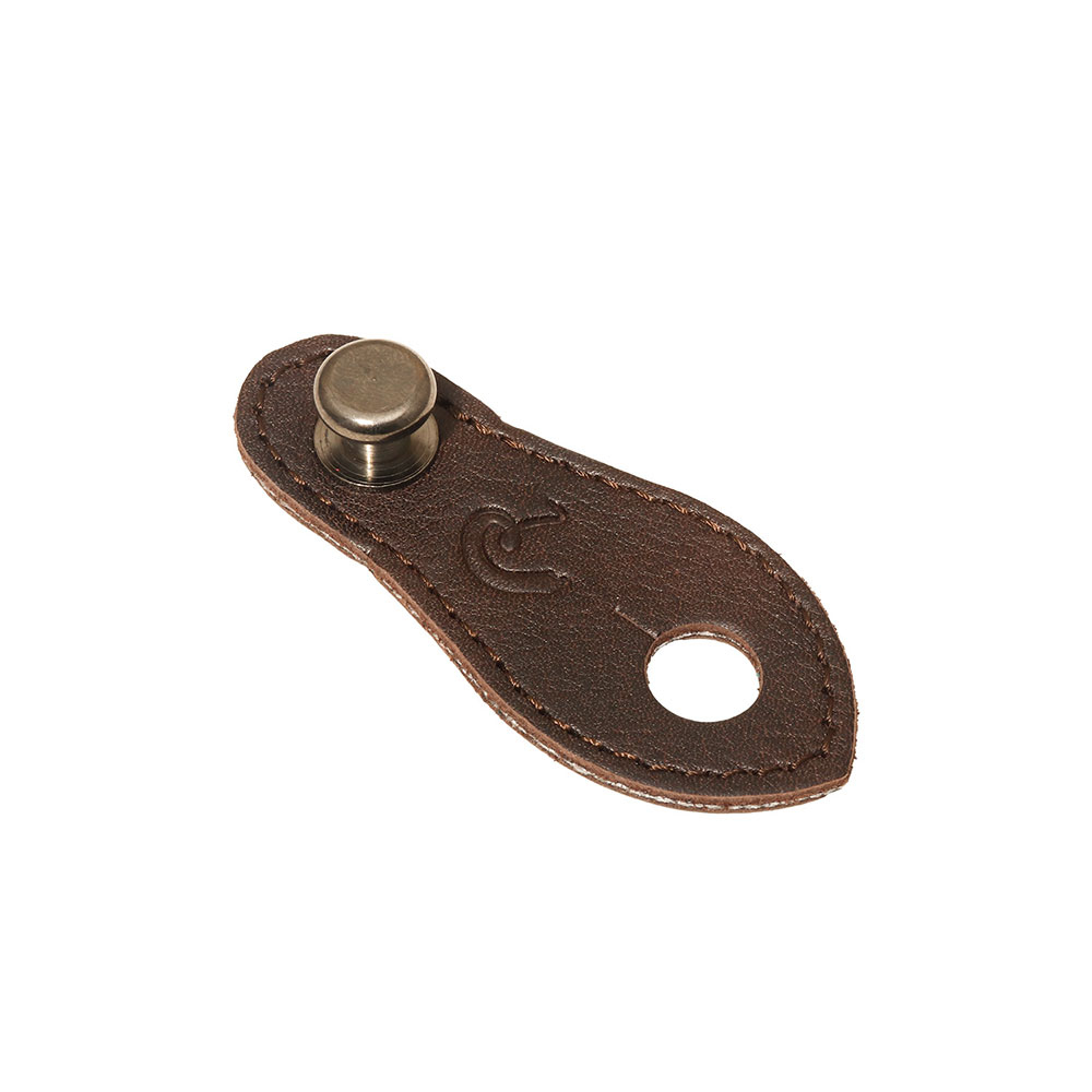 Righton! STRAPS END PIN JACK STRAP LINK Brown エンドピン用ストラップリンク 全体