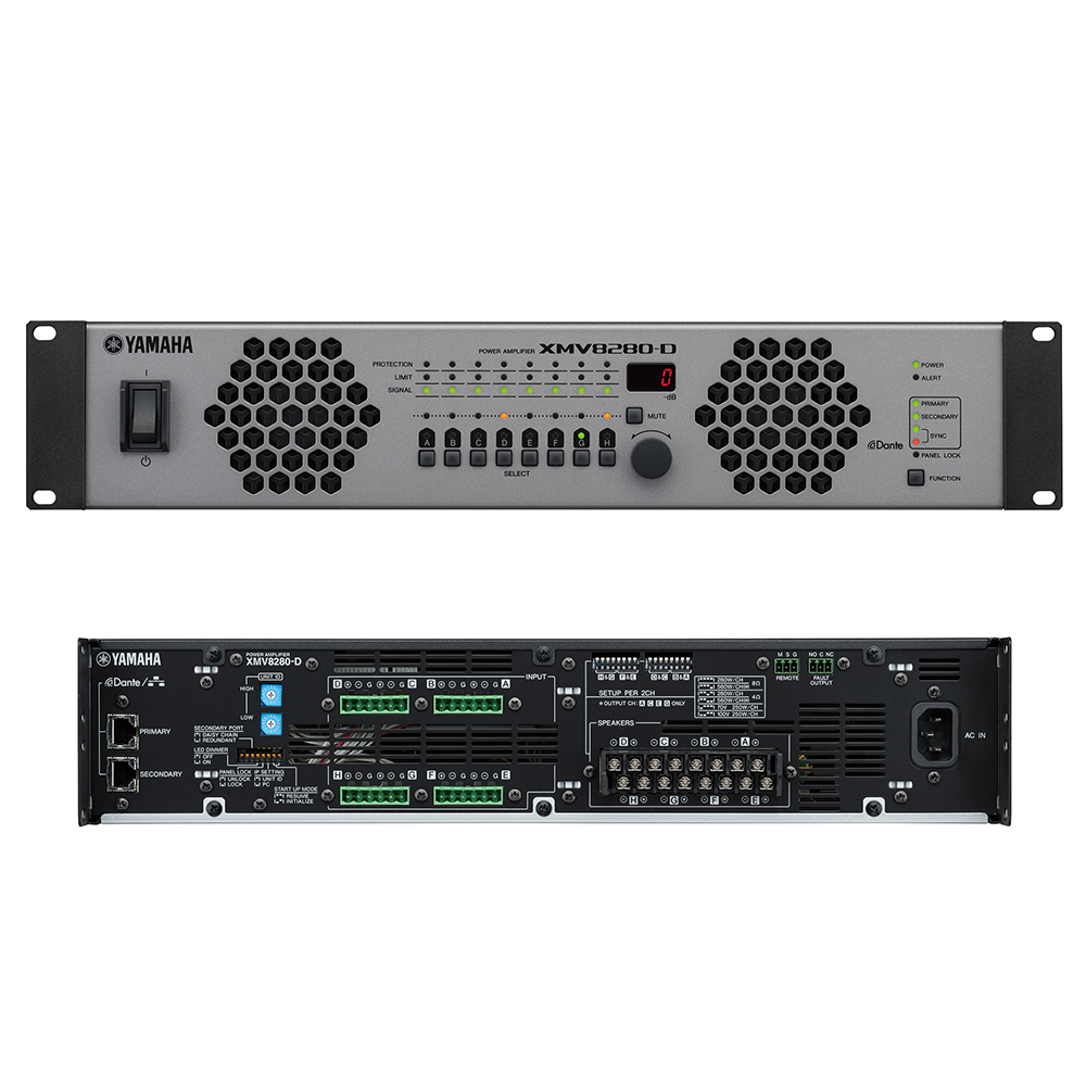 YAMAHA XMV8280-D パワーアンプ