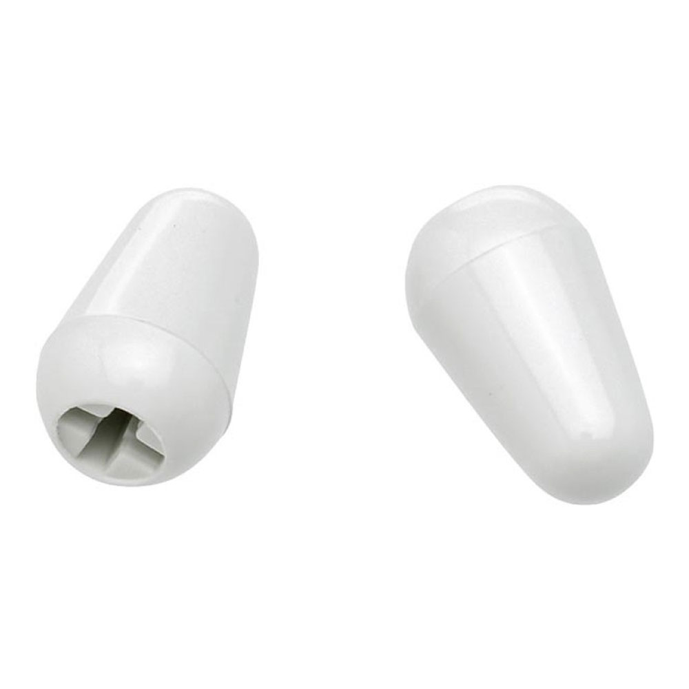 Fender Stratocaster Switch Tips ホワイト スイッチキャップ