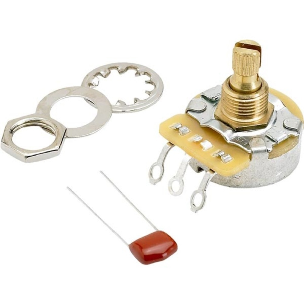 Fender 250K No Load Split Shaft Potentiometer ポット