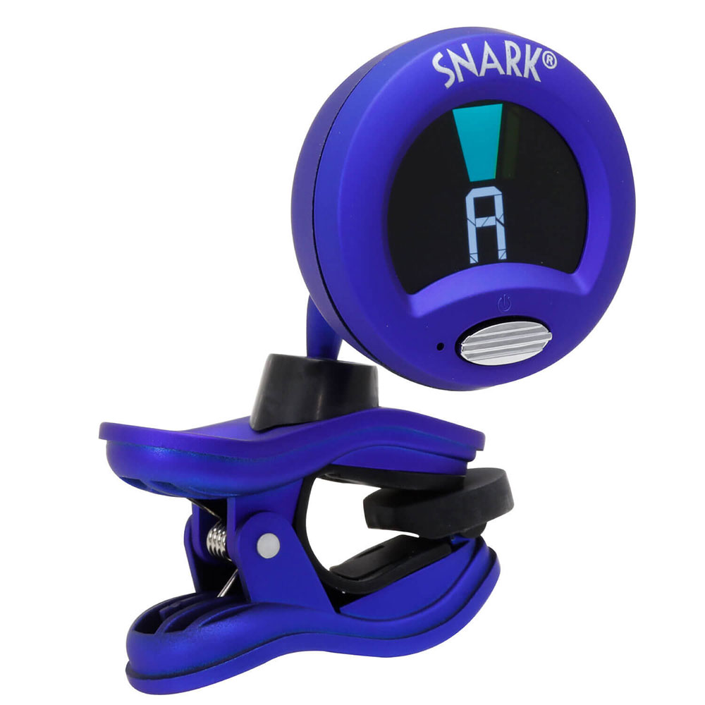 SNARK SN-1X BLUE ギター/ベース用クリップチューナー 全体