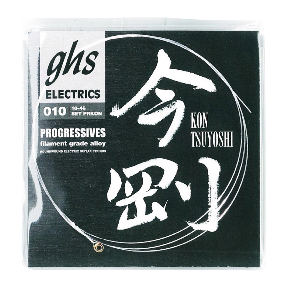GHS PRKON 010-046 Progressives Tsuyoshi Kon Signature Strings 今剛シグネイチャー エレキギター弦