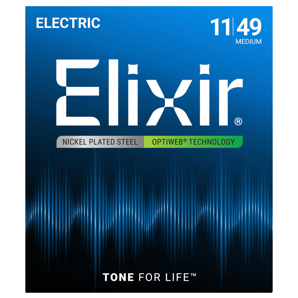 ELIXIR 19102 Optiweb Medium 11-49 エレキギター弦