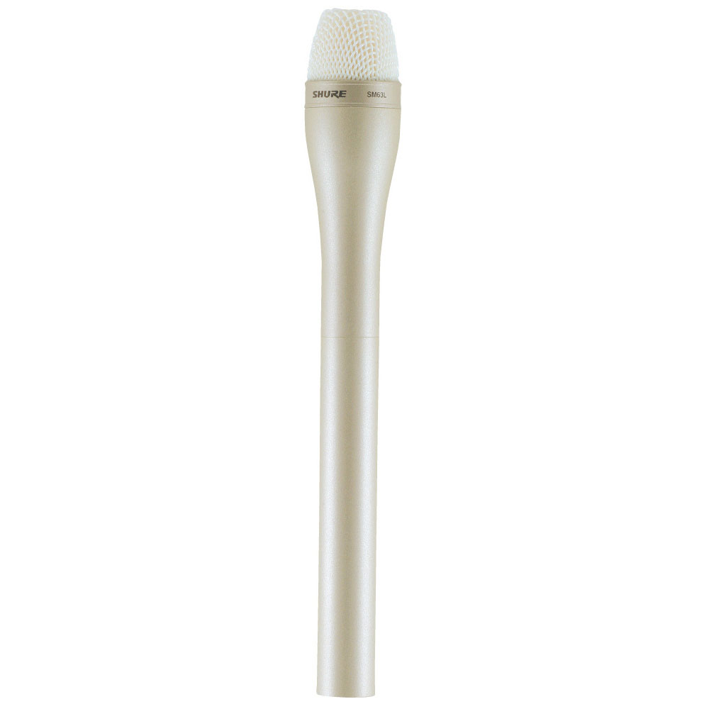 SHURE SM63L インタビュー用 マイクロホン