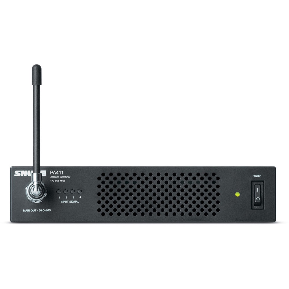 SHURE PA411-J ワイヤレスイヤーモニターシステム用アンテナ混合機