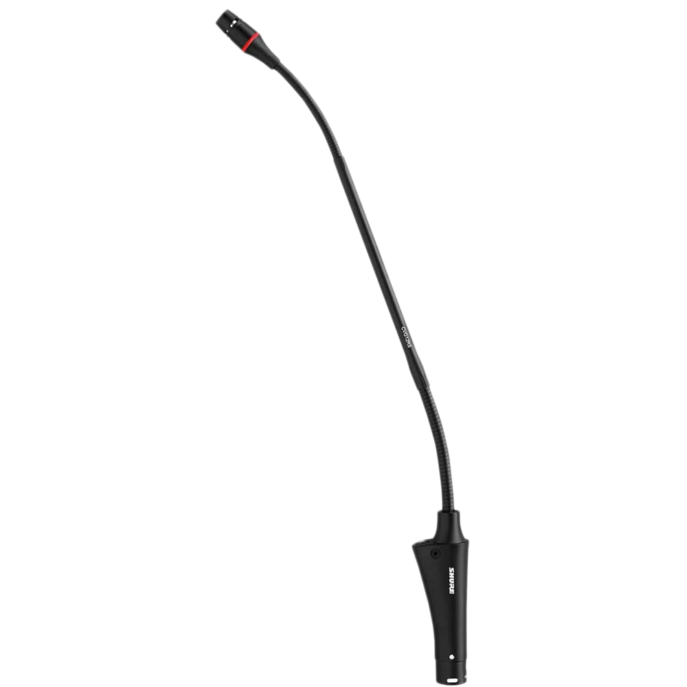 SHURE CVG18RS-B/C LED・ミュートスイッチ付き グースネック マイクロフォン