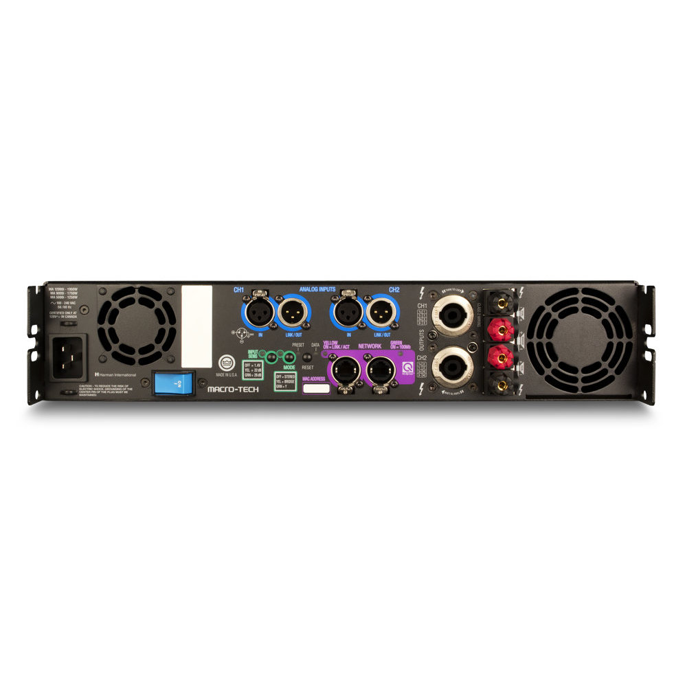 CROWN (AMCRON) MA-5000i パワーアンプ 背面画像