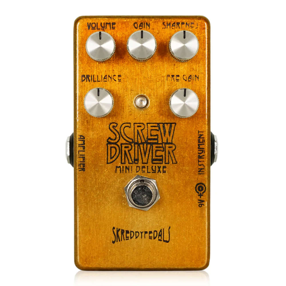 Skreddy Pedals Screw Driver Mini Deluxe オーバードライブ エフェクター