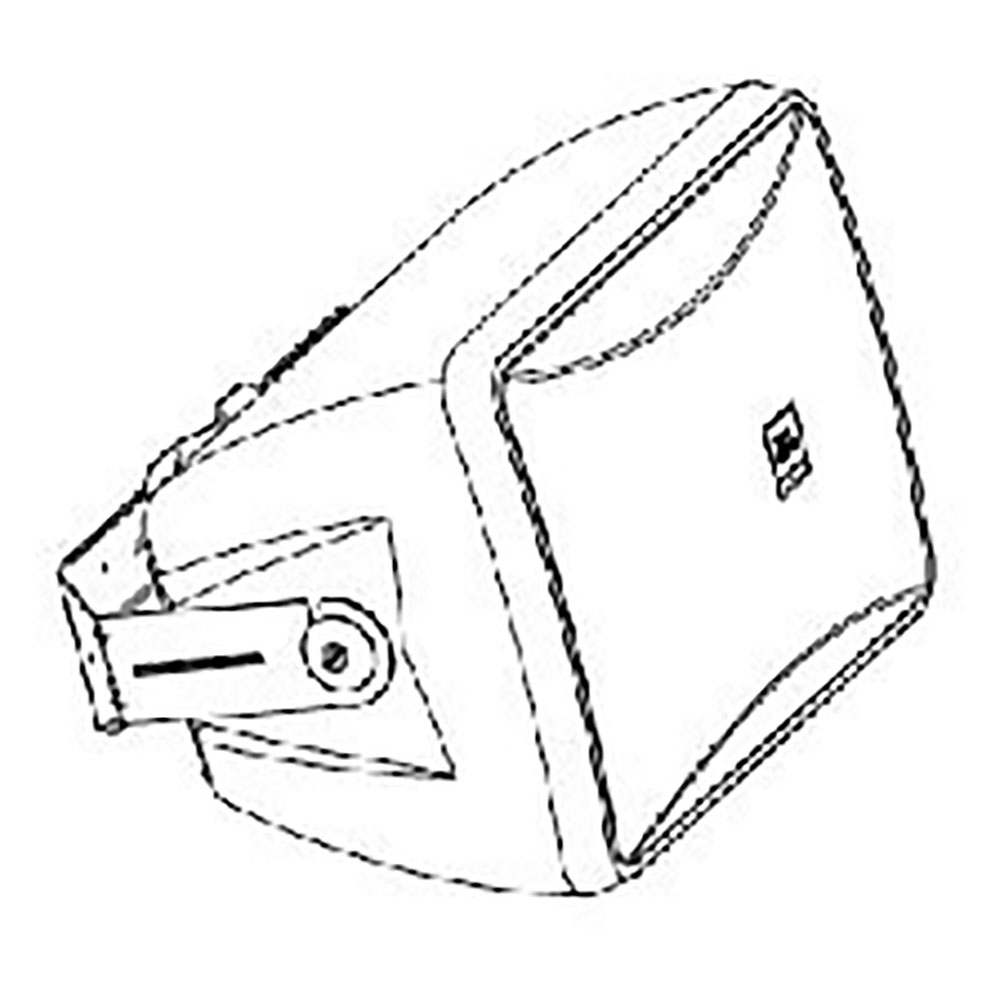 JBL PROFESSIONAL MTC-25UB-1-WH スピーカー用 U字金具 白