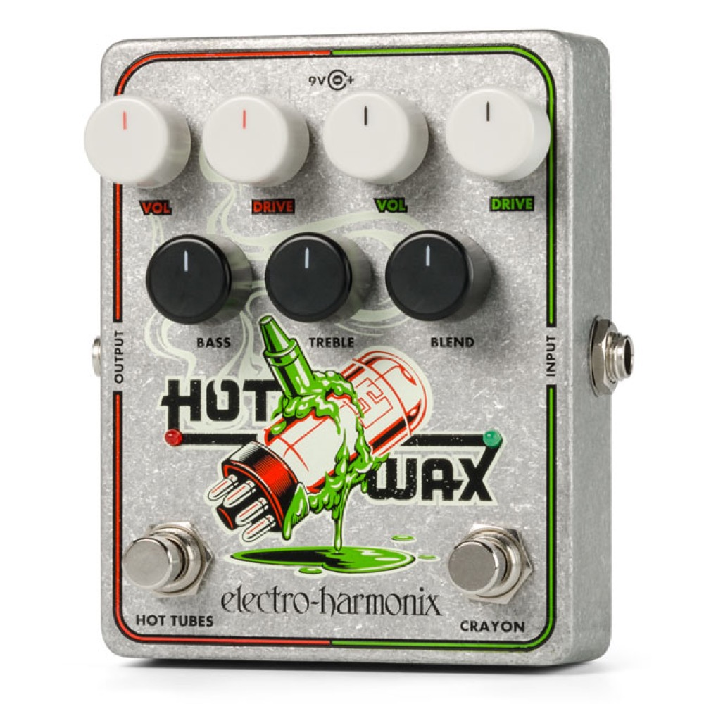 ELECTRO-HARMONIX Hot Wax Dual Overdrive デュアルオーバードライブ エフェクター