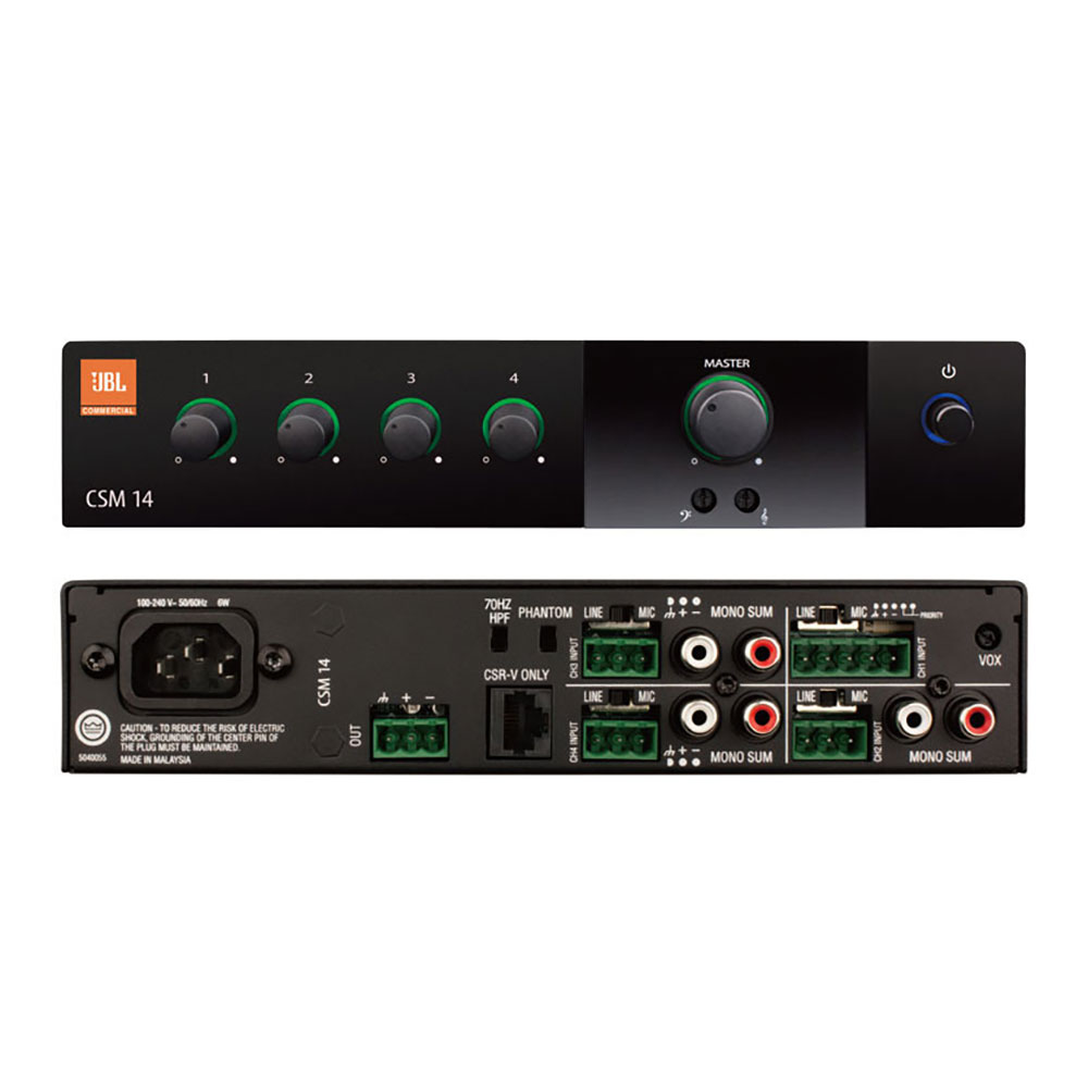 JBL PROFESSIONAL CSM 14 設備用ミキサー