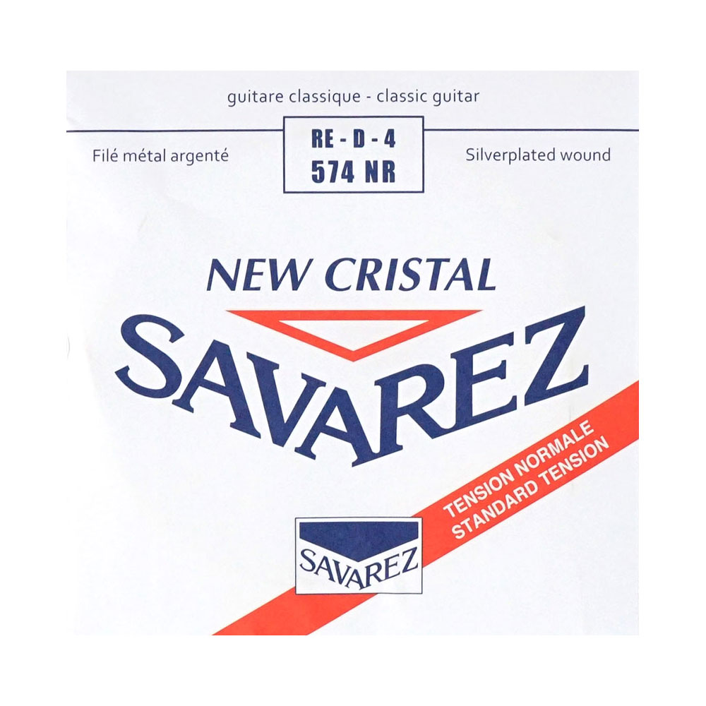 SAVAREZ 574NR NEW CRISTAL Normal tension クラシックギター弦 4弦 バラ弦