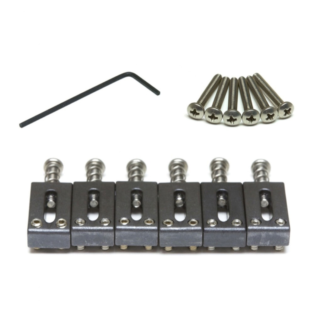 GRAPH TECH PS-8000-0E String Saver Strat Style Electrically Conductive Strat & Tele Style ストラト/テレ用 ブリッジサドル