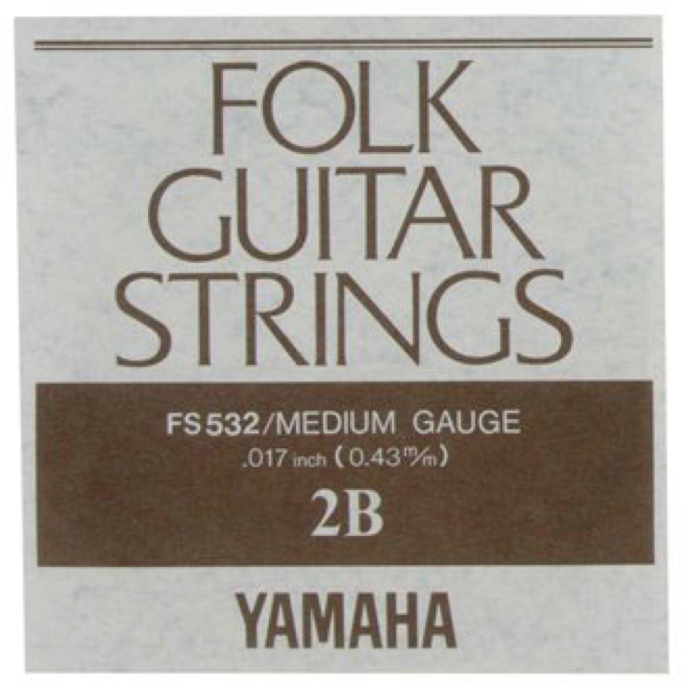 YAMAHA FS532 アコースティックギター用 バラ弦 2弦
