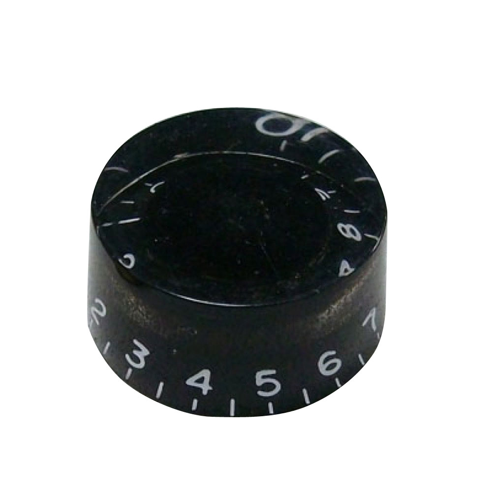 Montreux Inch Speed Knob Black No.1359 ギターパーツ