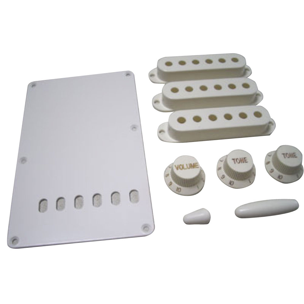 Montreux Strat White parts set No.464 パーツセット