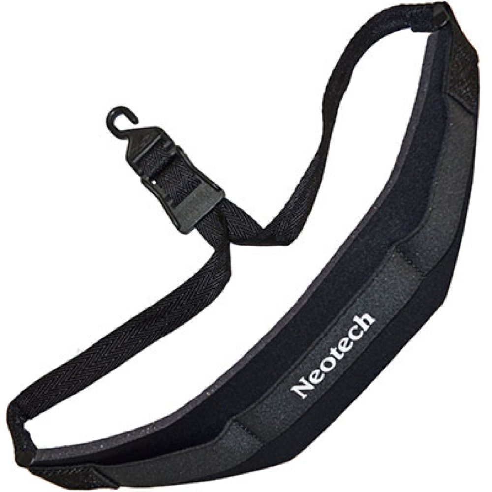 Neotech Soft Sax Regular Open (オープンフック) Black #1901002 管楽器用ストラップ