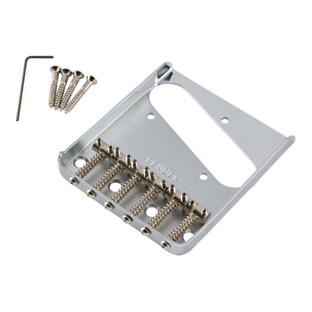 Fender 6-Saddle Vintage-Style Telecaster bridge Assembly ギター用ブリッジ