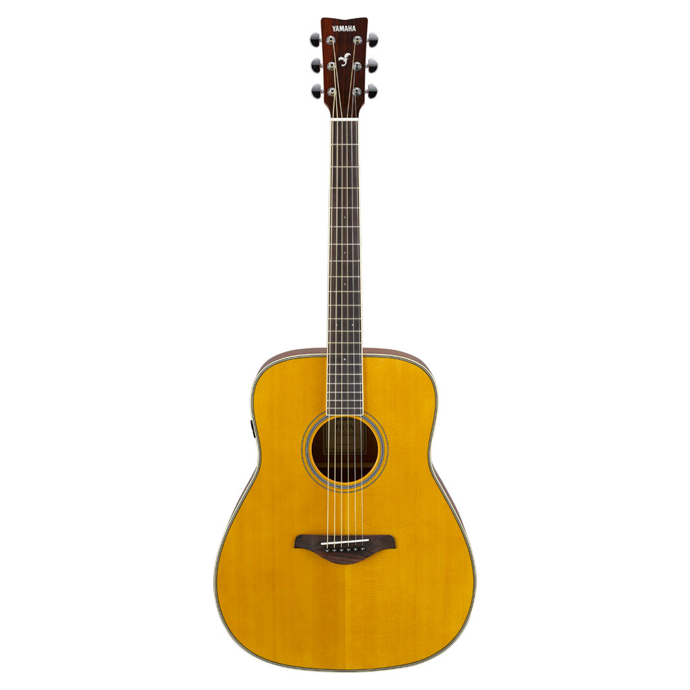YAMAHA FG-TA VT トランスアコースティックギター 背面・全体像