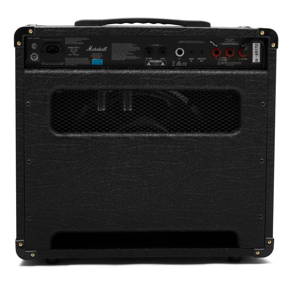MARSHALL DSL20C ギターアンプ コンボ 真空管アンプ 全体像・背面