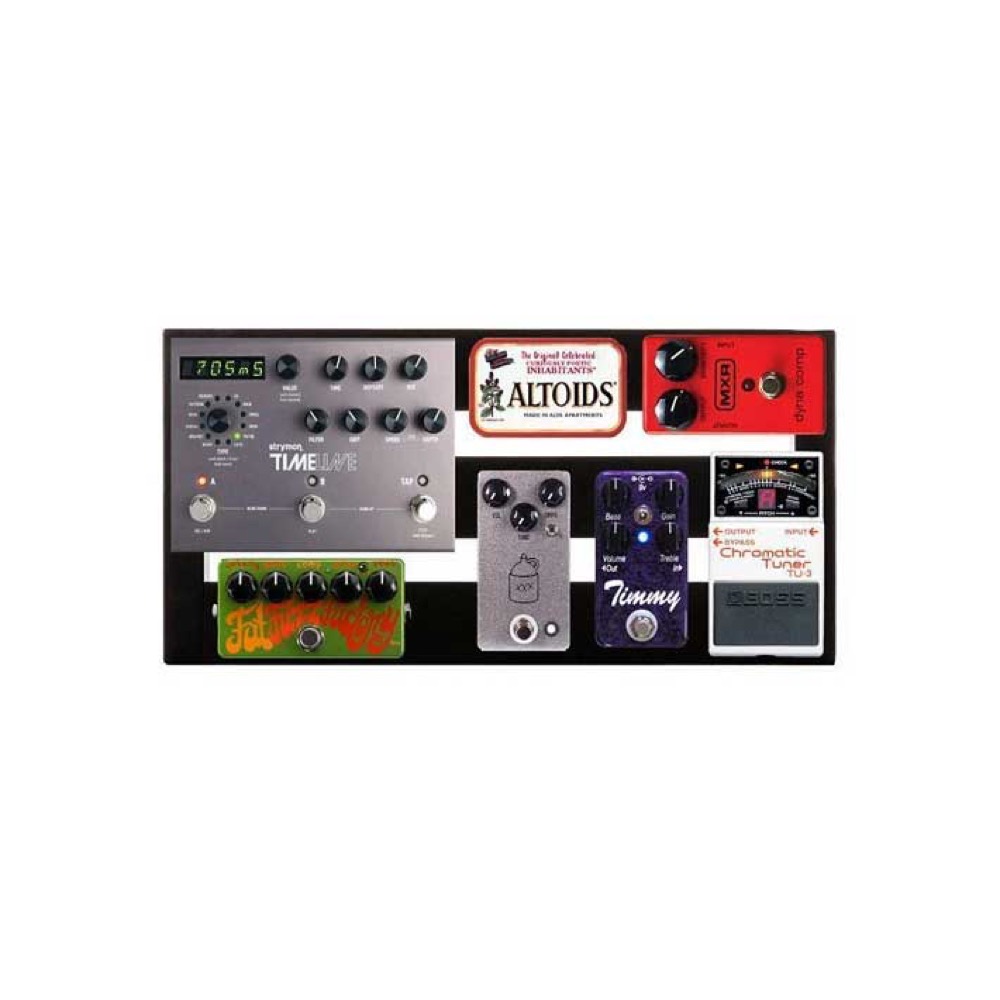 Pedaltrain PT-M16-SC Metro 16 ペダルトレイン メトロ16 ペダルボード ソフトケース付 設置方法画像