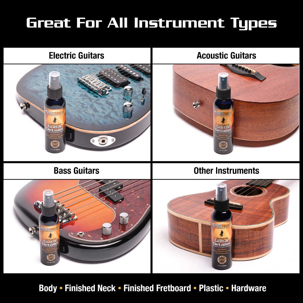 MUSIC NOMAD MN100 GUITAR DETAILER ギター用ポリッシュ 説明画像2