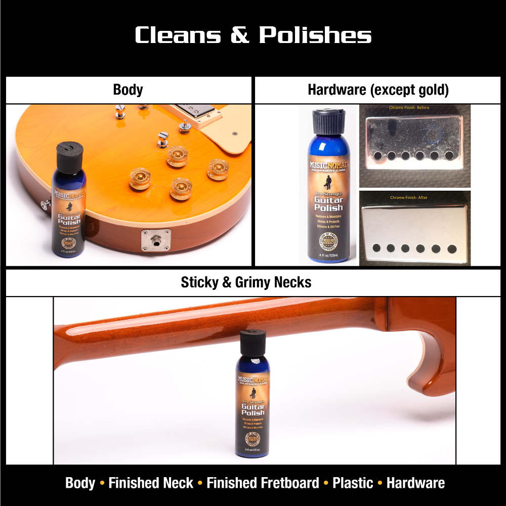 MUSIC NOMAD MN101 GUITAR POLISH ギター用艶出しポリッシュ 説明画像4