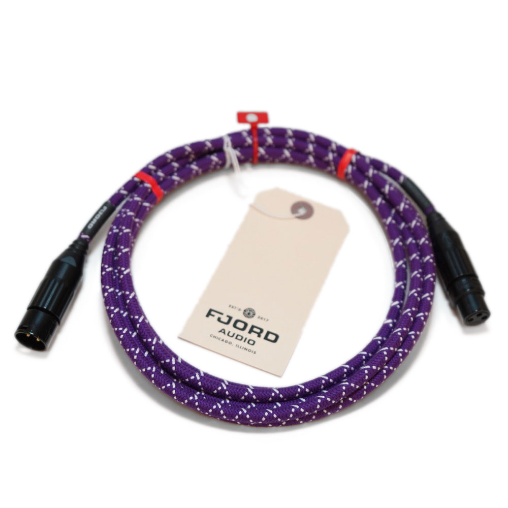 Fjord Audio Fjord XLR Electric Lady Purple 1.5m マイクケーブル