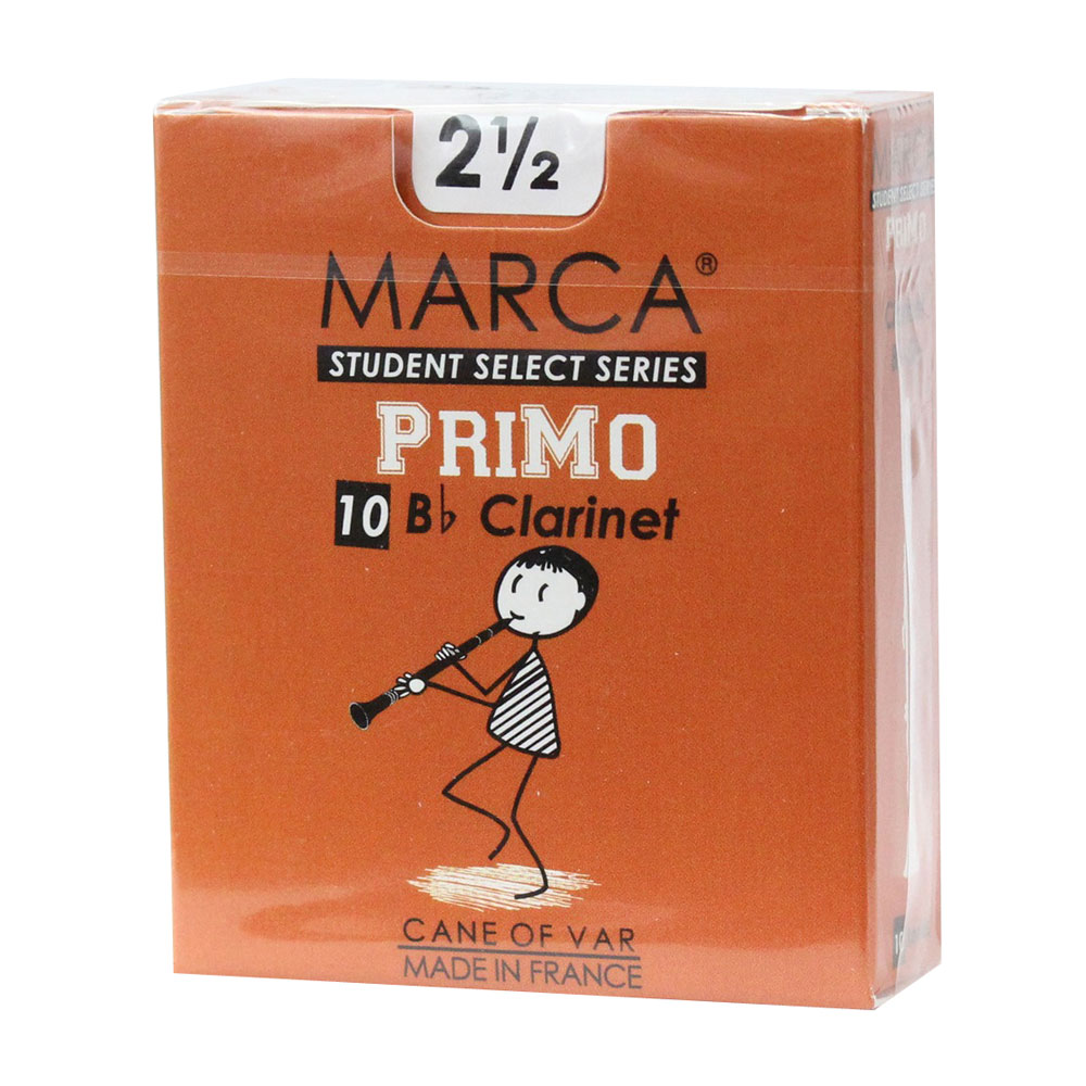 MARCA PRIMO B♭クラリネット リード [2.1/2] 10枚入り