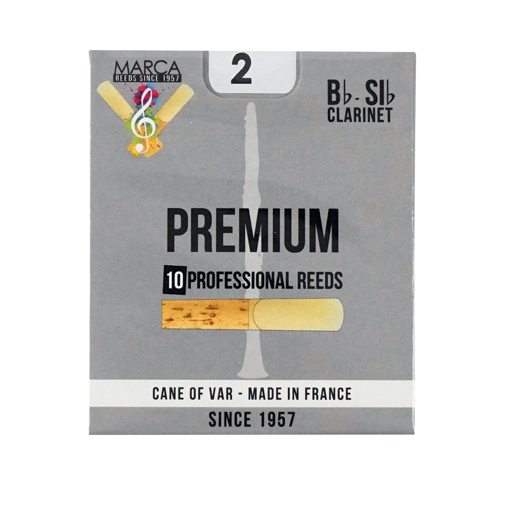 MARCA PREMIUM B♭クラリネット リード [2] 10枚入り