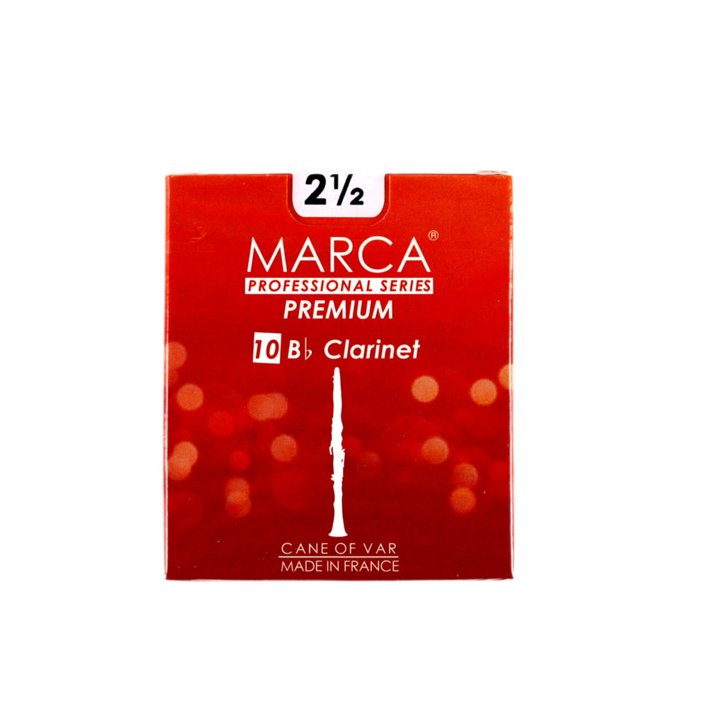 MARCA PREMIUM B♭クラリネット リード [2.1/2] 10枚入り
