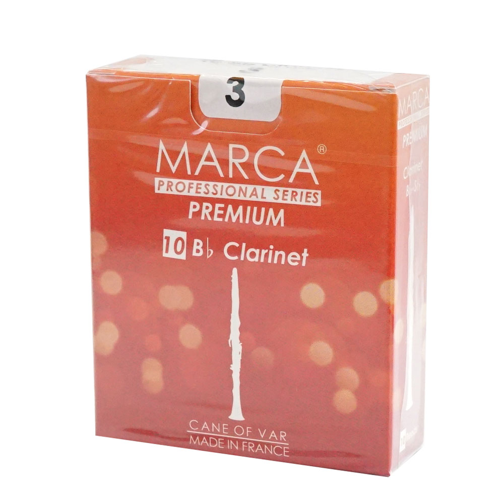 MARCA PREMIUM B♭クラリネット リード [3] 10枚入り