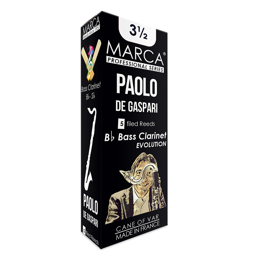 MARCA Paolo De Gaspari バスクラリネット リード [2.1/2] 5枚入り