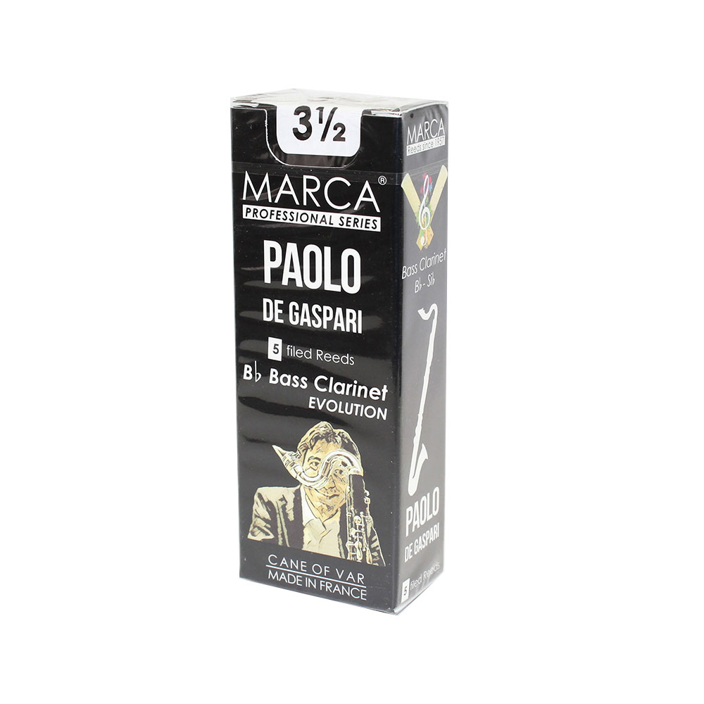 MARCA Paolo De Gaspari バスクラリネット リード [3.1/2] 5枚入り