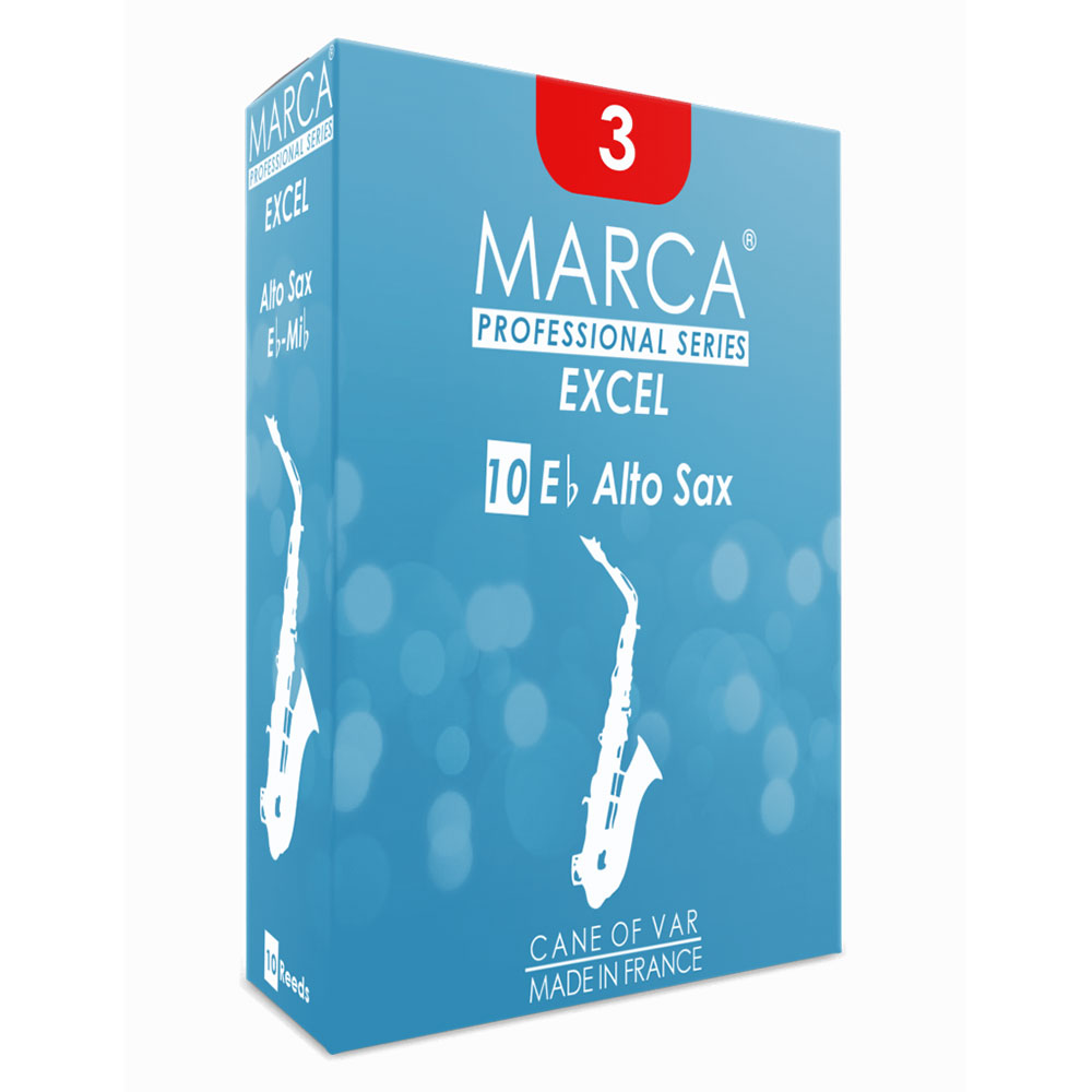 MARCA EXCEL アルトサックス リード [4] 10枚入り