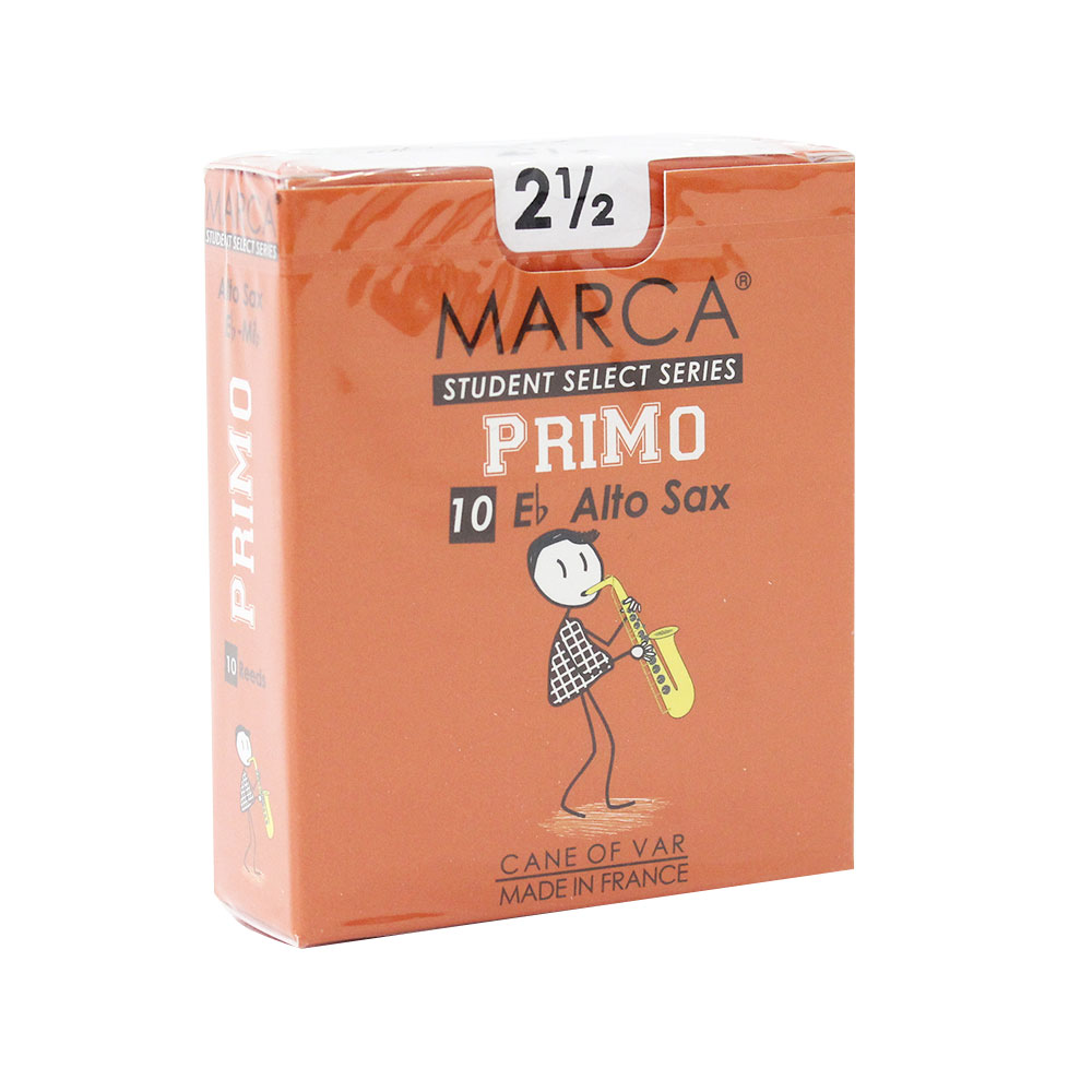 MARCA PRIMO アルトサックス リード [2.1/2] 10枚入り