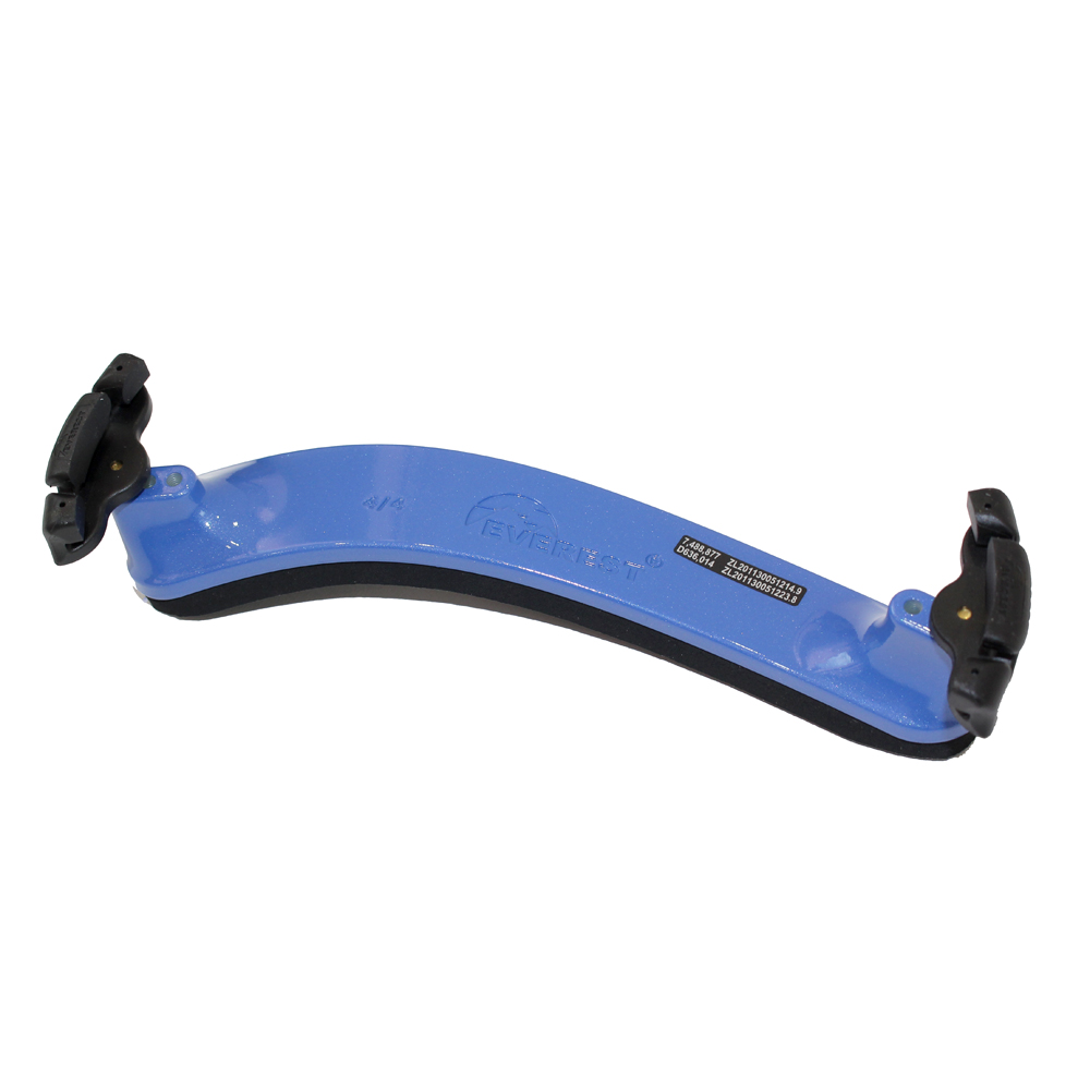 Everest Blue 青 4/4 バイオリン用肩当て