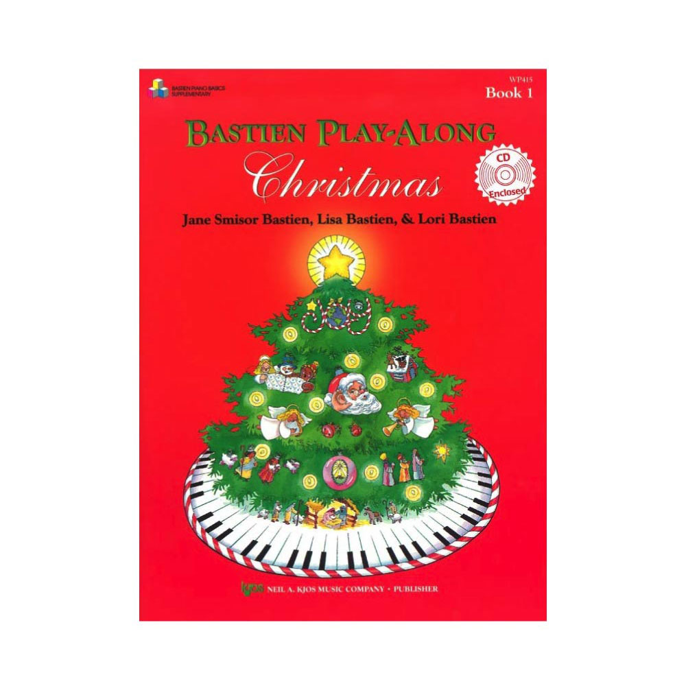 バスティン プレイ・アロング・クリスマス 1 CD付き [英語版] 東音企画