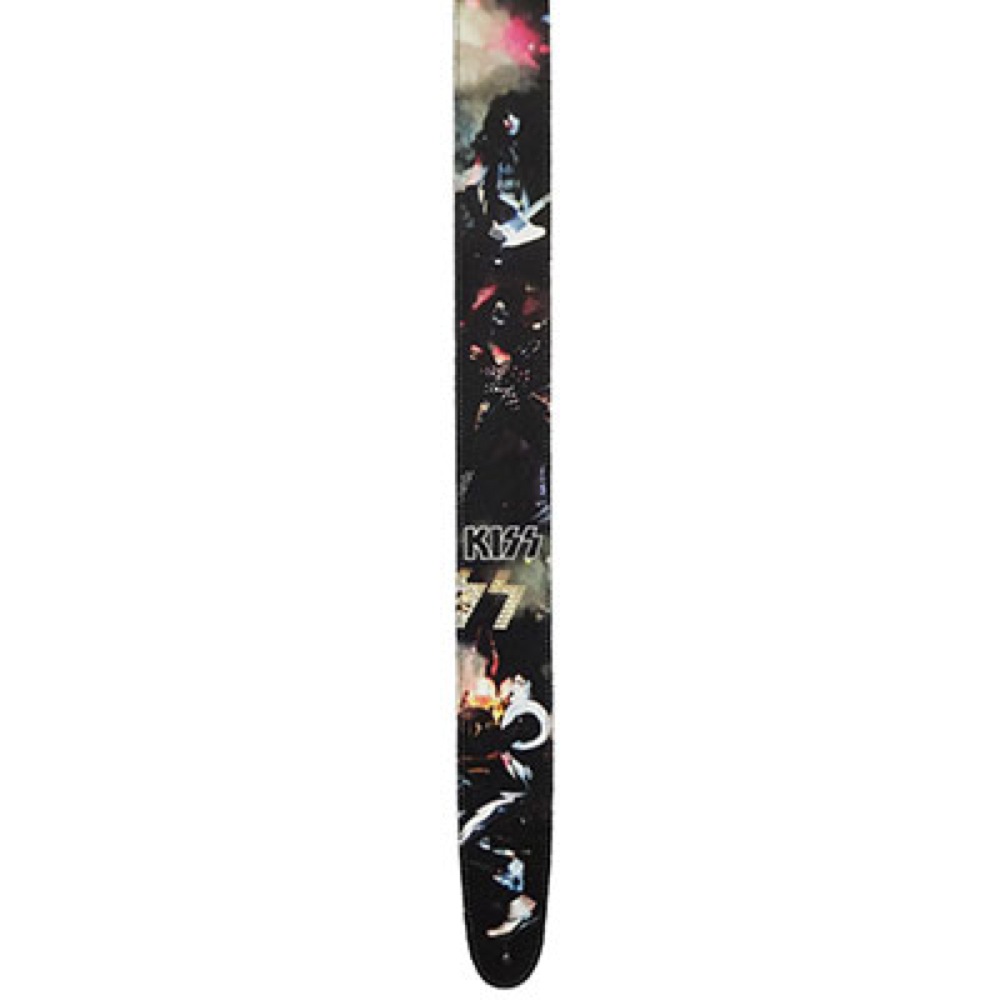 Perri’s P25KISS-8044 2.5" Leather STRAP KISS ギターストラップ