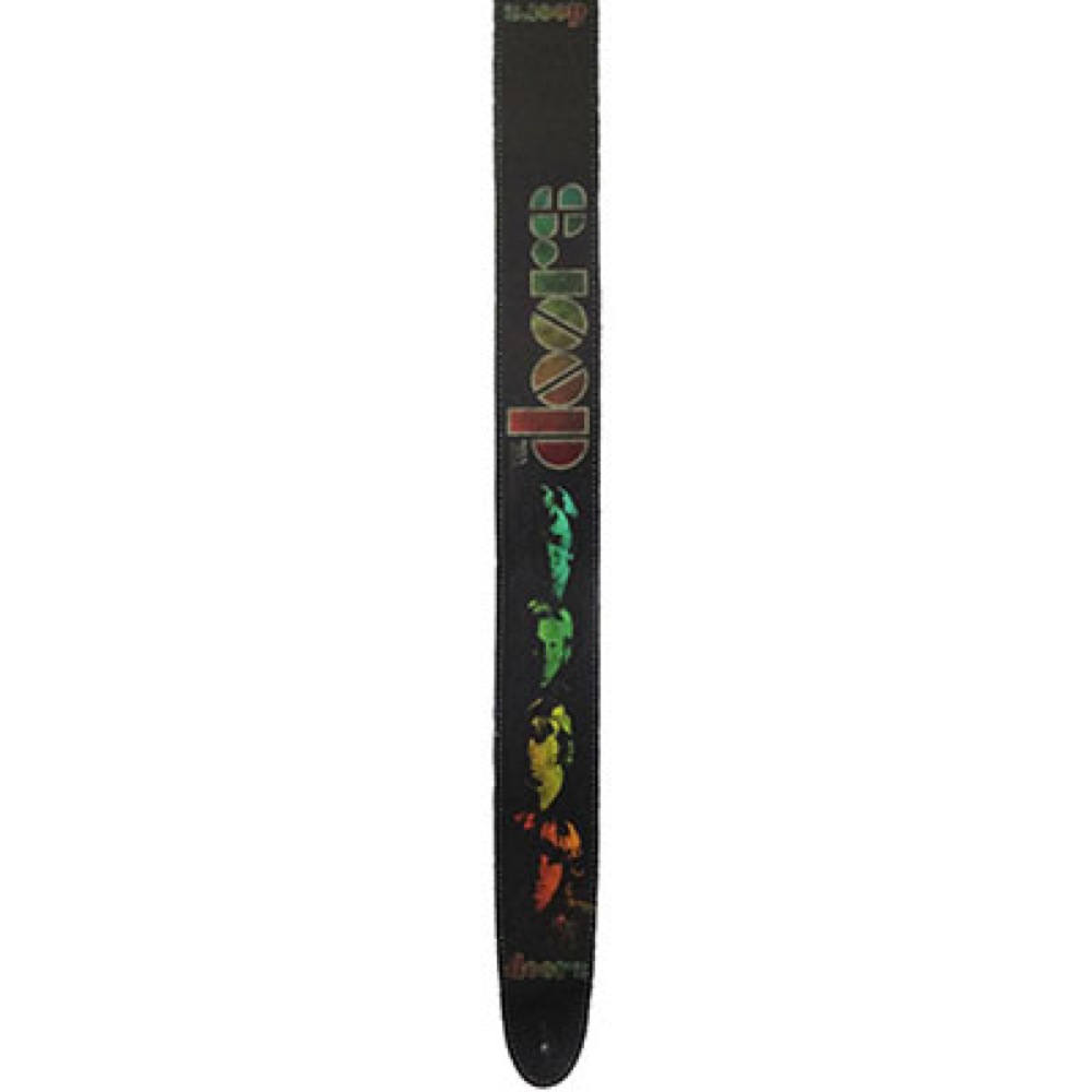 Perri’s P25TD-8085 2.5" Leather STRAP THE DOORS ギターストラップ