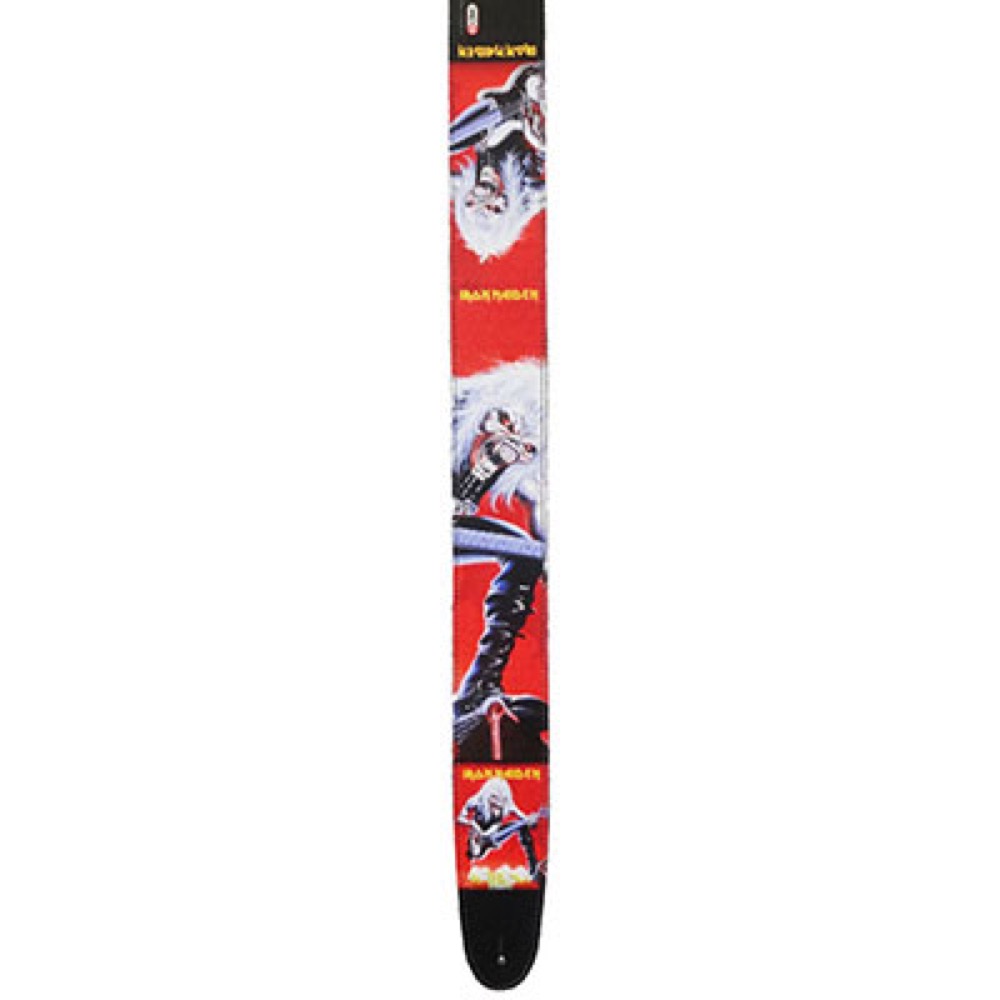 Perri’s P25INM-1342 2.5" Leather STRAP IRON MAIDEN ギターストラップ