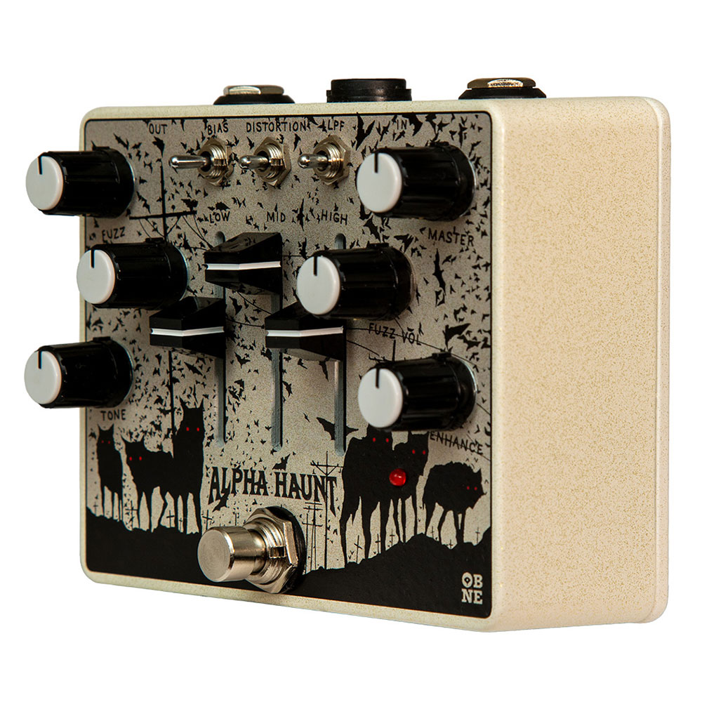 Old Blood Noise Endeavors Alpha Haunt ファズ ギターエフェクター 側面
